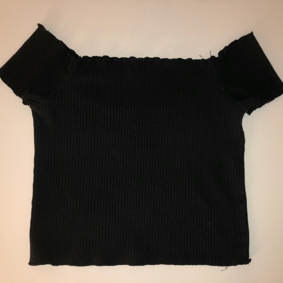 ZARA off the shoulder crop top - Picture 1 of 2